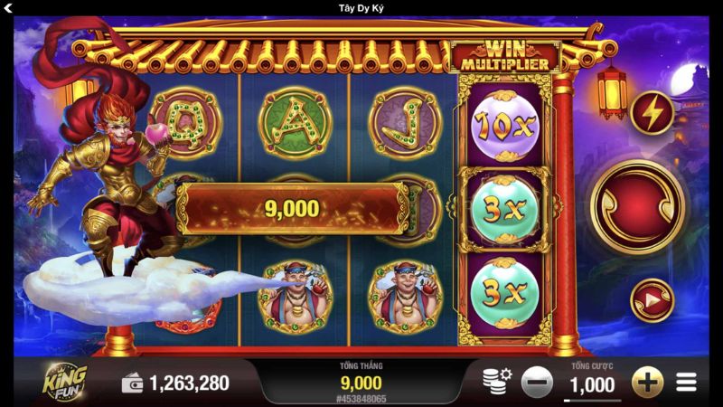 Tựa game slot tây du ký trên nhà cái 77bet